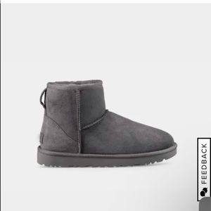 mini grey uggs